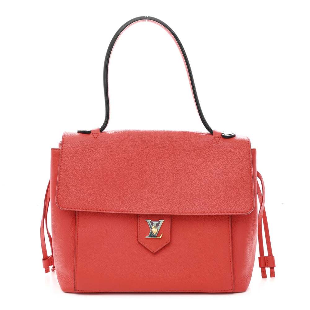 Louis Vuitton Calfskin Lockme Pm Rouge #273760L14B